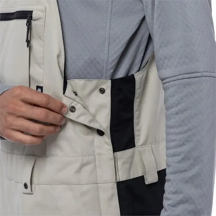 686 Hot Lap Insulated Bib - Putty/Black