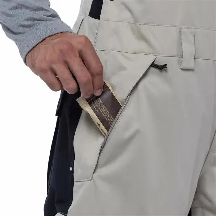 686 Hot Lap Insulated Bib - Putty/Black
