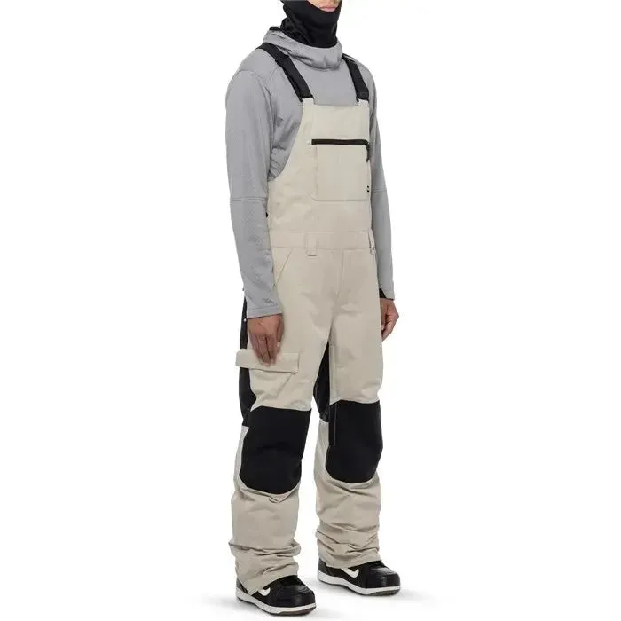 686 Hot Lap Insulated Bib - Putty/Black