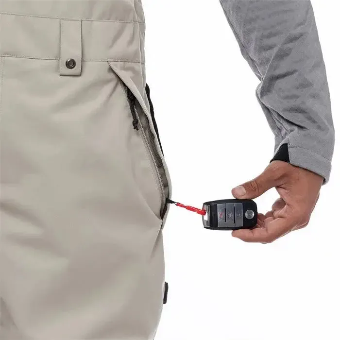 686 Hot Lap Insulated Bib - Putty/Black