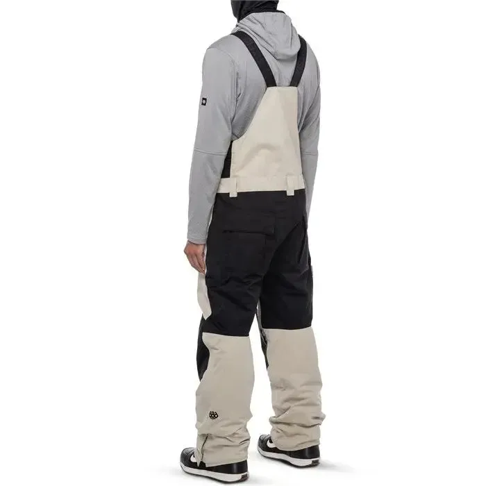 686 Hot Lap Insulated Bib - Putty/Black