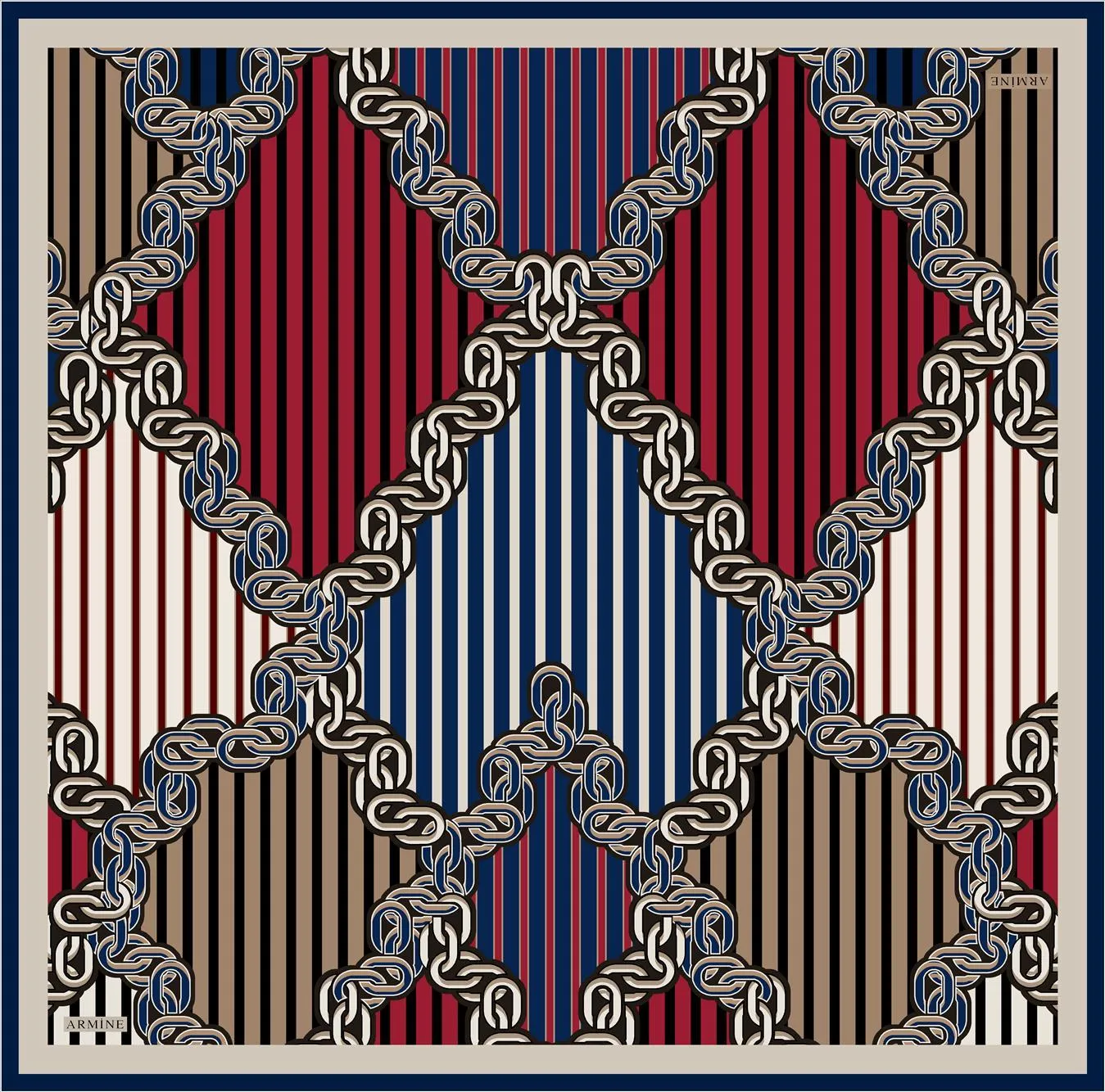Armine Global Silk Twill Scarf No. 32
