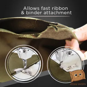 Auto Fold 2-Layer Rolled Hem Presser Foot