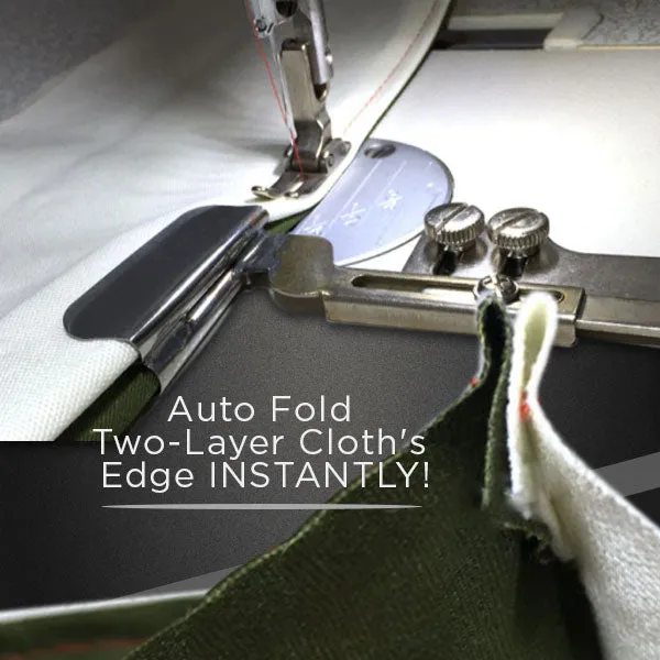 Auto Fold 2-Layer Rolled Hem Presser Foot