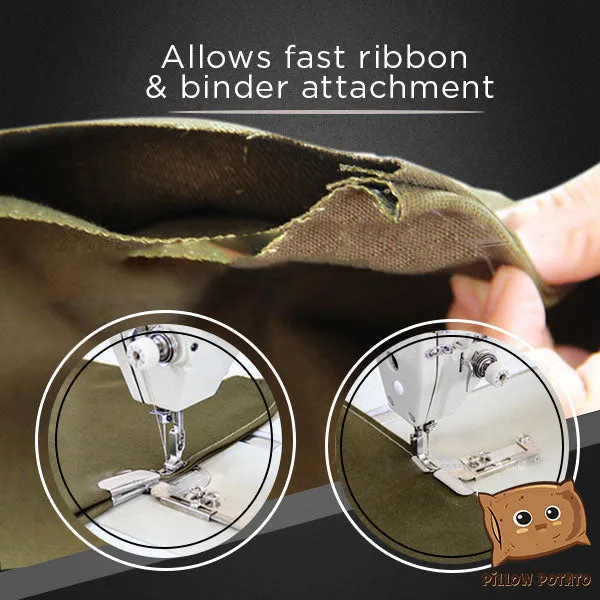 Auto Fold 2-Layer Rolled Hem Presser Foot