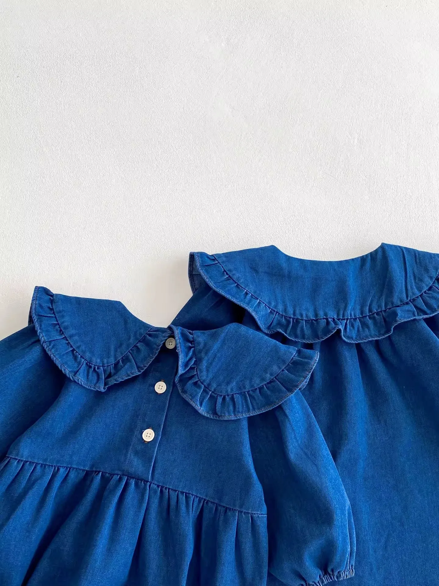 Baby Denim Romper & Skirt