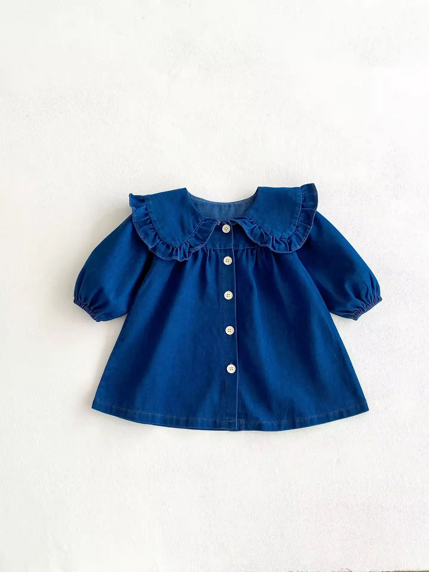 Baby Denim Romper & Skirt