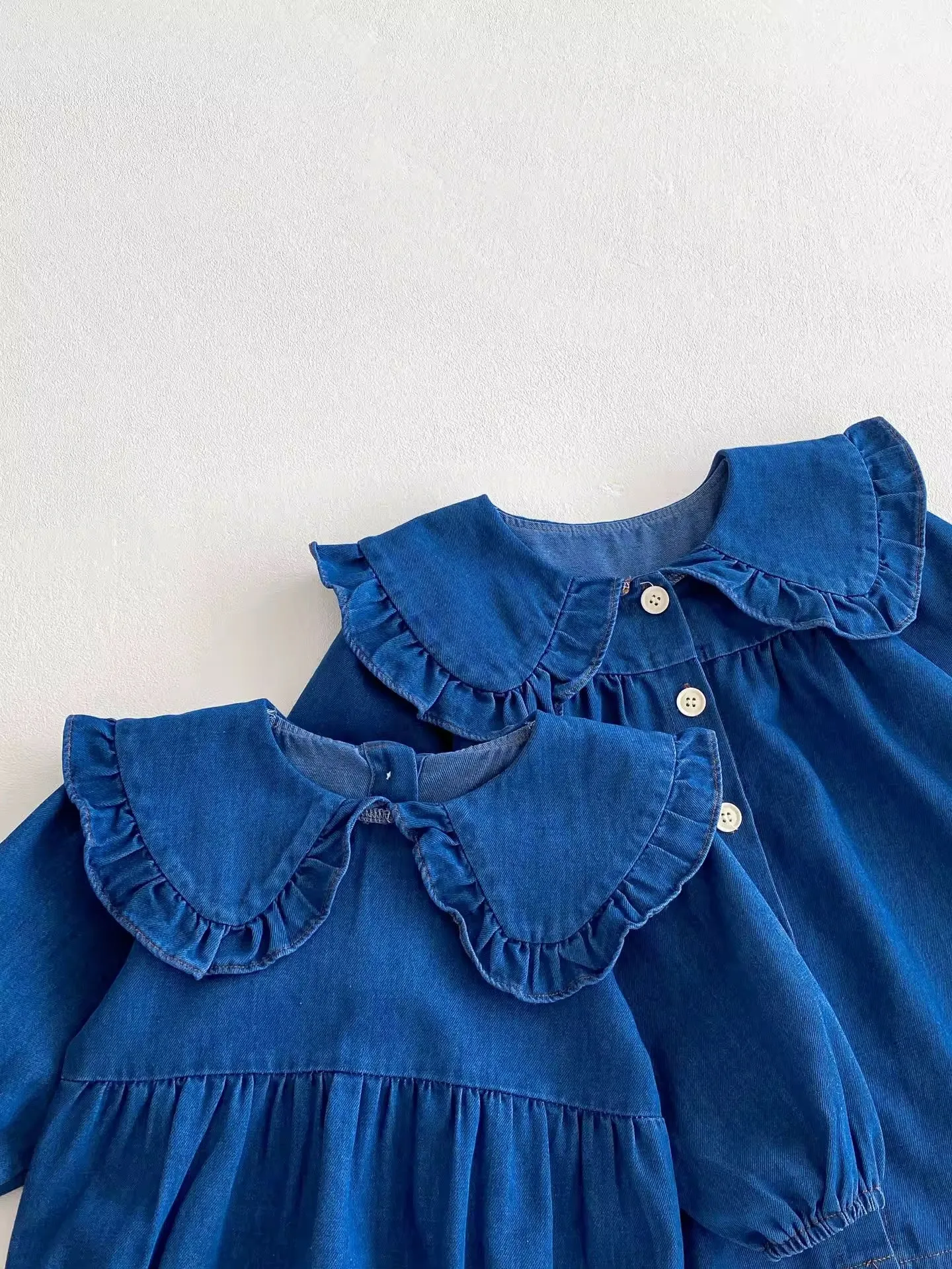 Baby Denim Romper & Skirt
