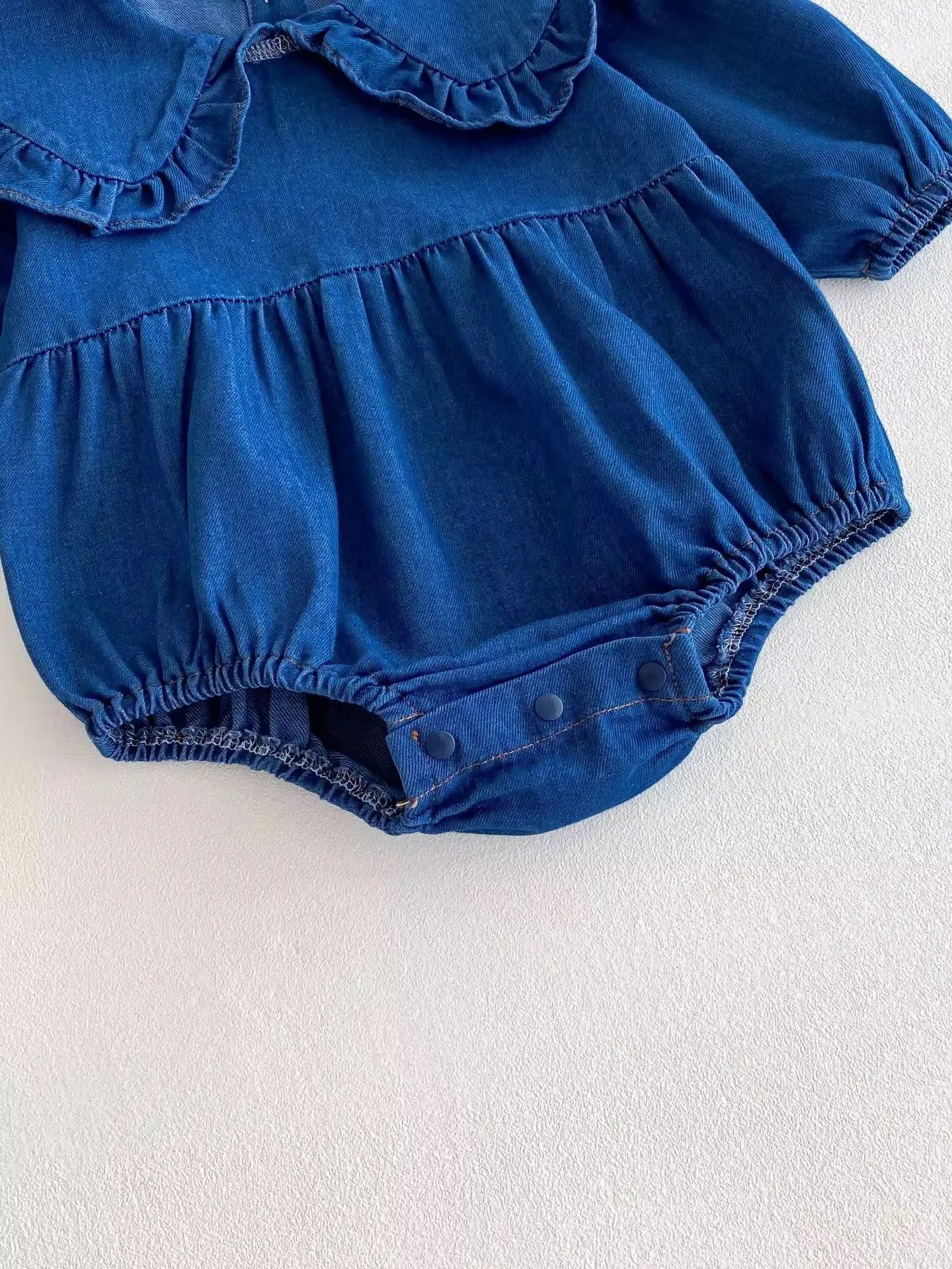 Baby Denim Romper & Skirt