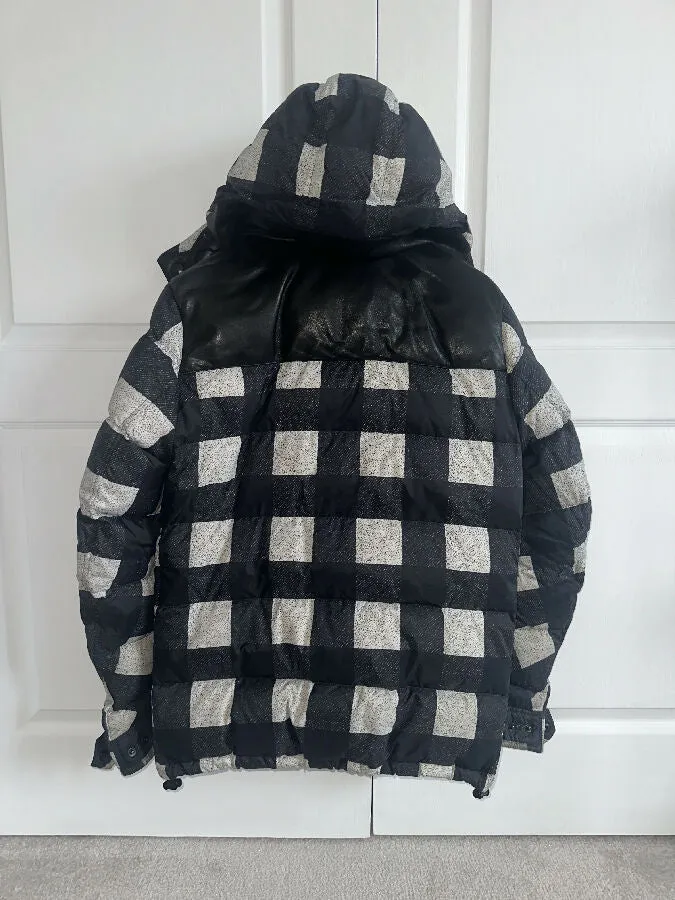 Belstaff men's black and white puffer jacket