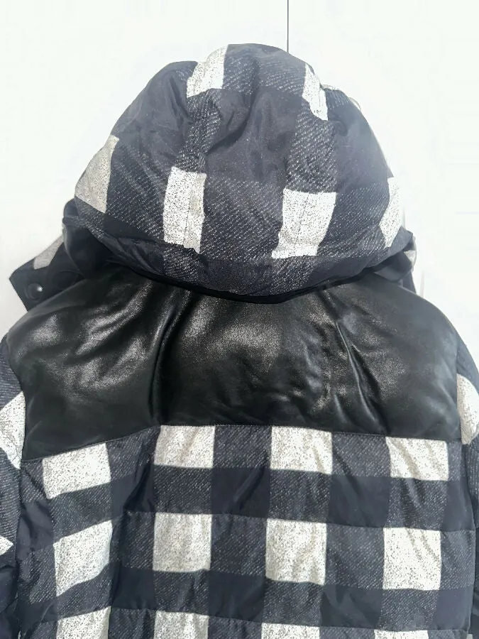 Belstaff men's black and white puffer jacket