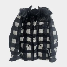 Belstaff men's black and white puffer jacket