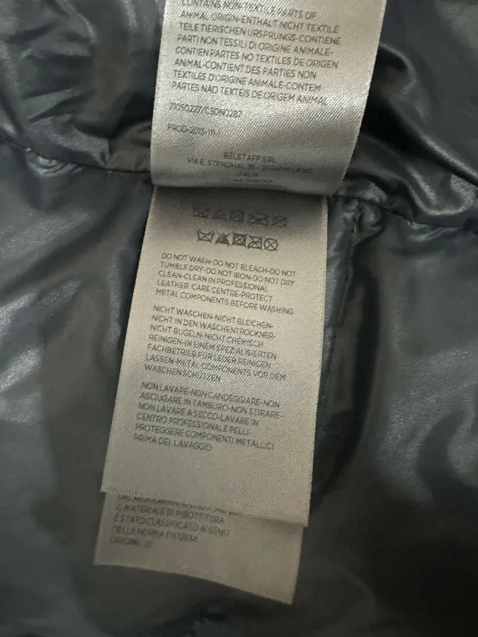 Belstaff men's black and white puffer jacket