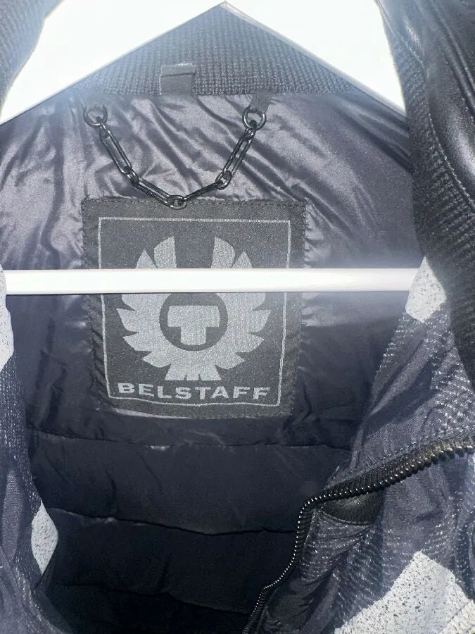 Belstaff men's black and white puffer jacket
