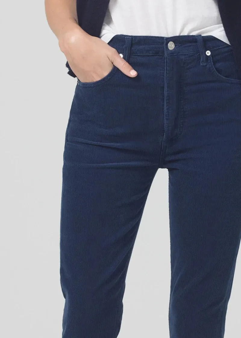 Bluebird High Rise Slim Corduroy Pant