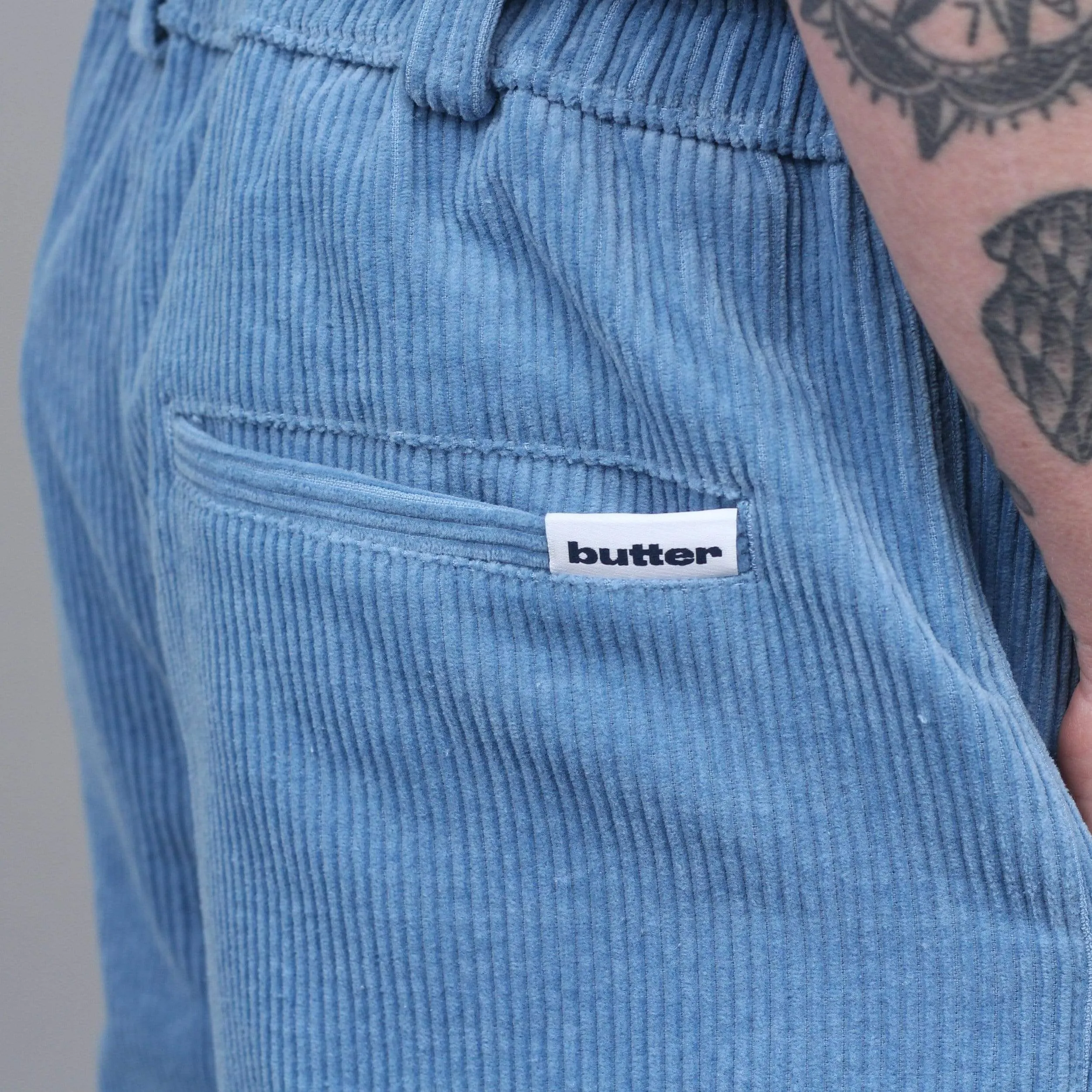Butter Goods High Wale Corduroy Pants Lake