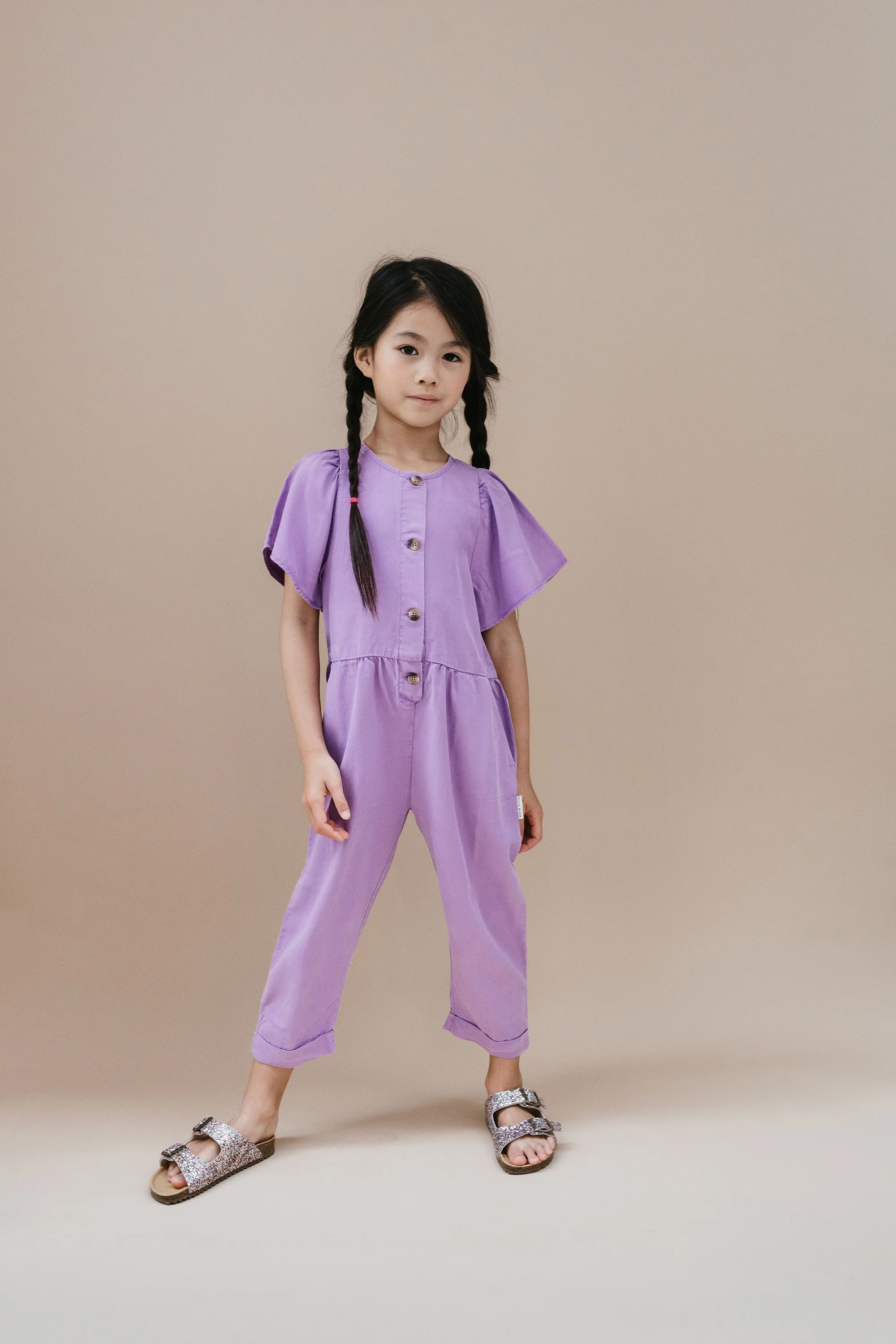 Butterfly Jumpsuit | English Lavender