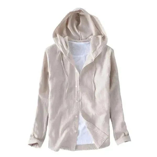 Chic Cotton Blend Long Sleeve Hoodie