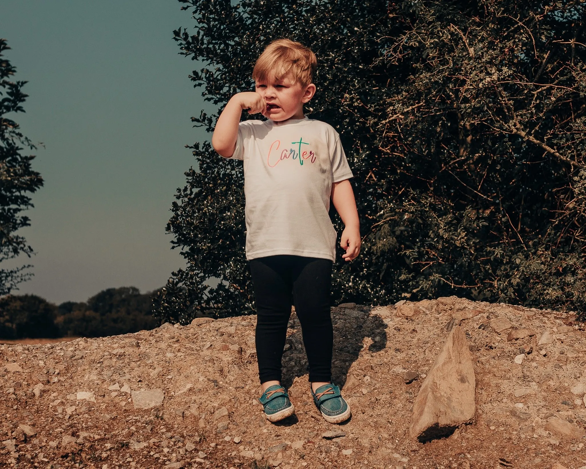 Children's Rainbow Name Tee/Hoody
