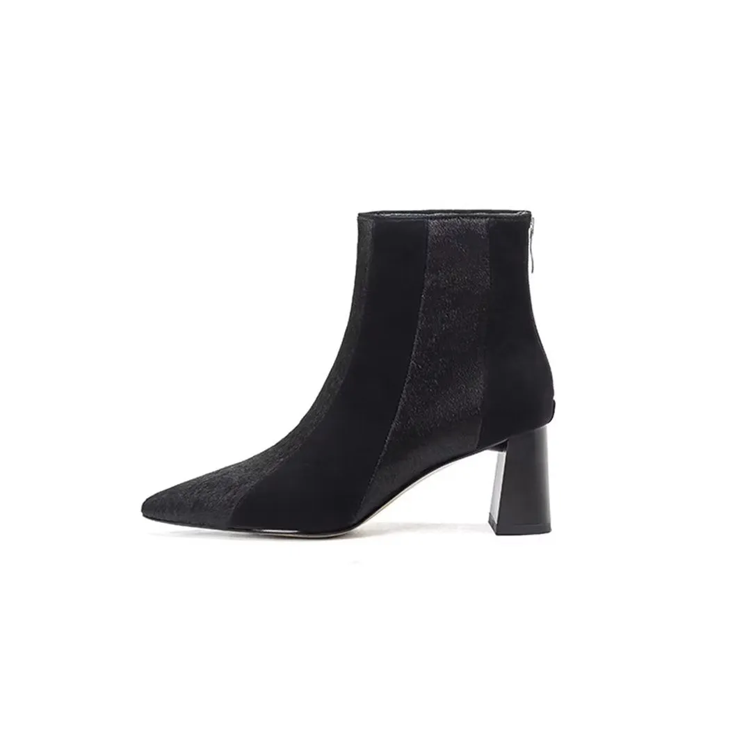 CrocAllure Horse Hair Pointed Boots