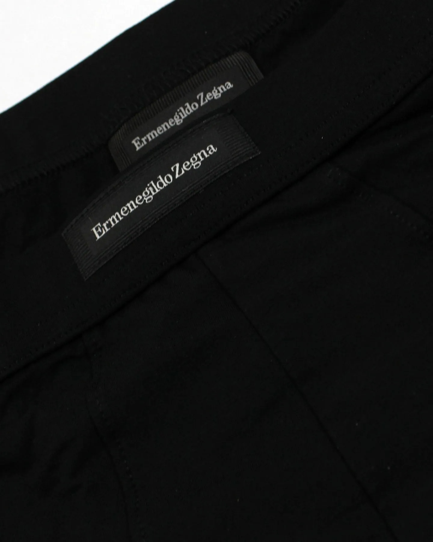 Ermenegildo Zegna Boxer Brief Black Men Underwear MicroModal XXXL SALE