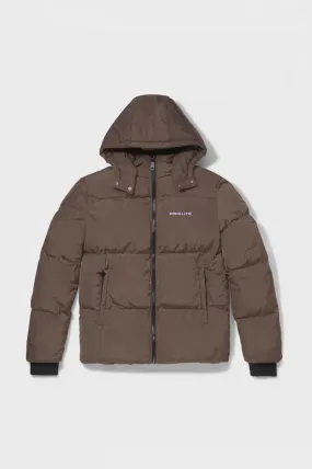 ESSENTIAL PUFFER JACKET TAUPE