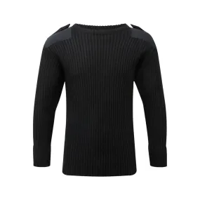 Fort Crew Neck Combat Jumper Black