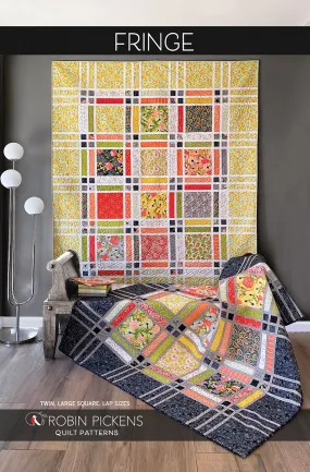 FRINGE (updated 2023) Digital PDF Quilt Pattern by Robin Pickens