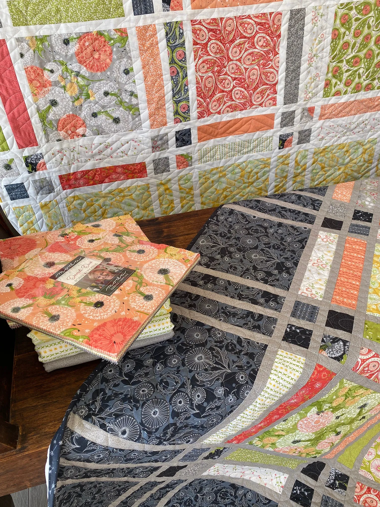 FRINGE (updated 2023) Digital PDF Quilt Pattern by Robin Pickens