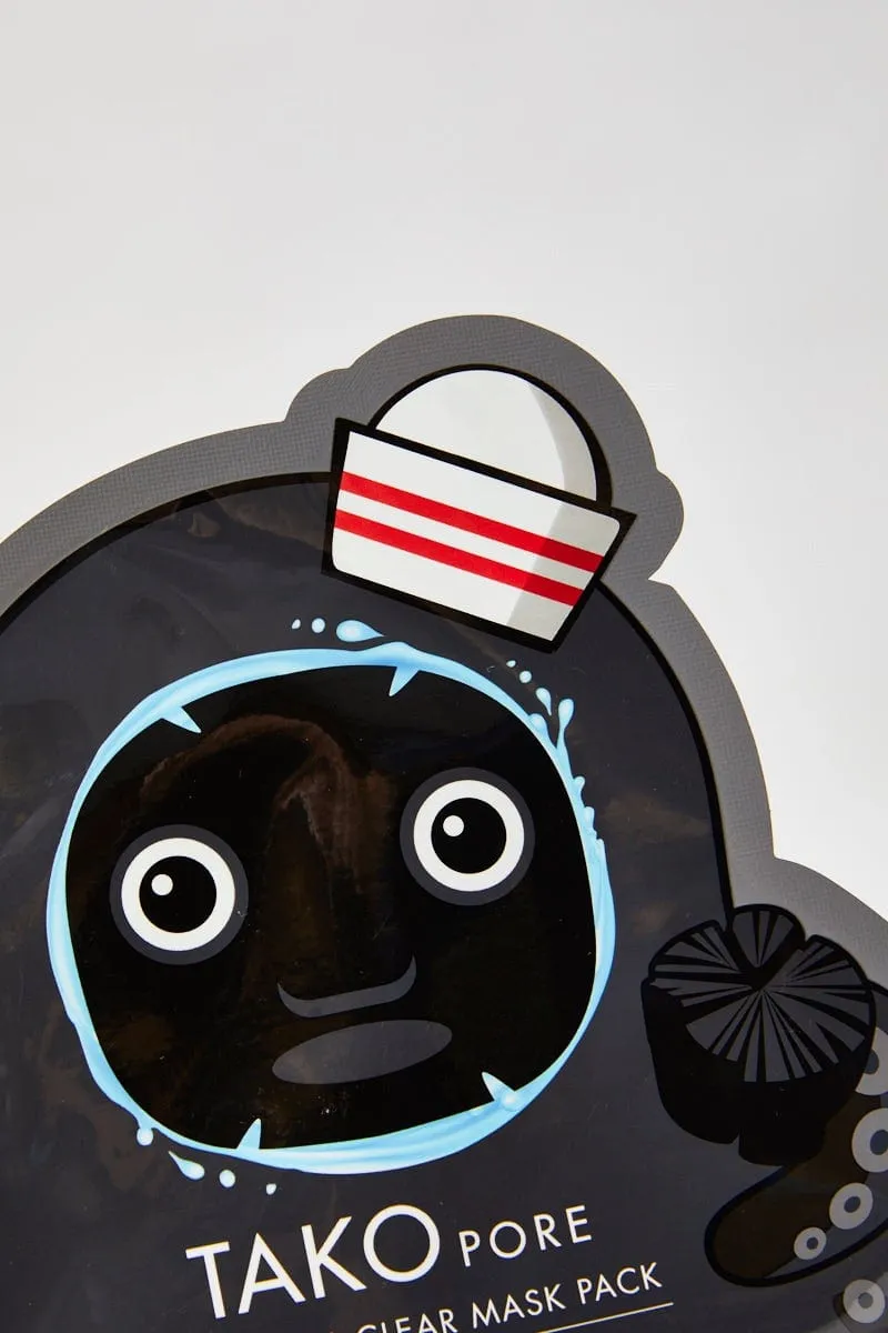 Grey Tonymoly Charcoal Clear Mask Pack