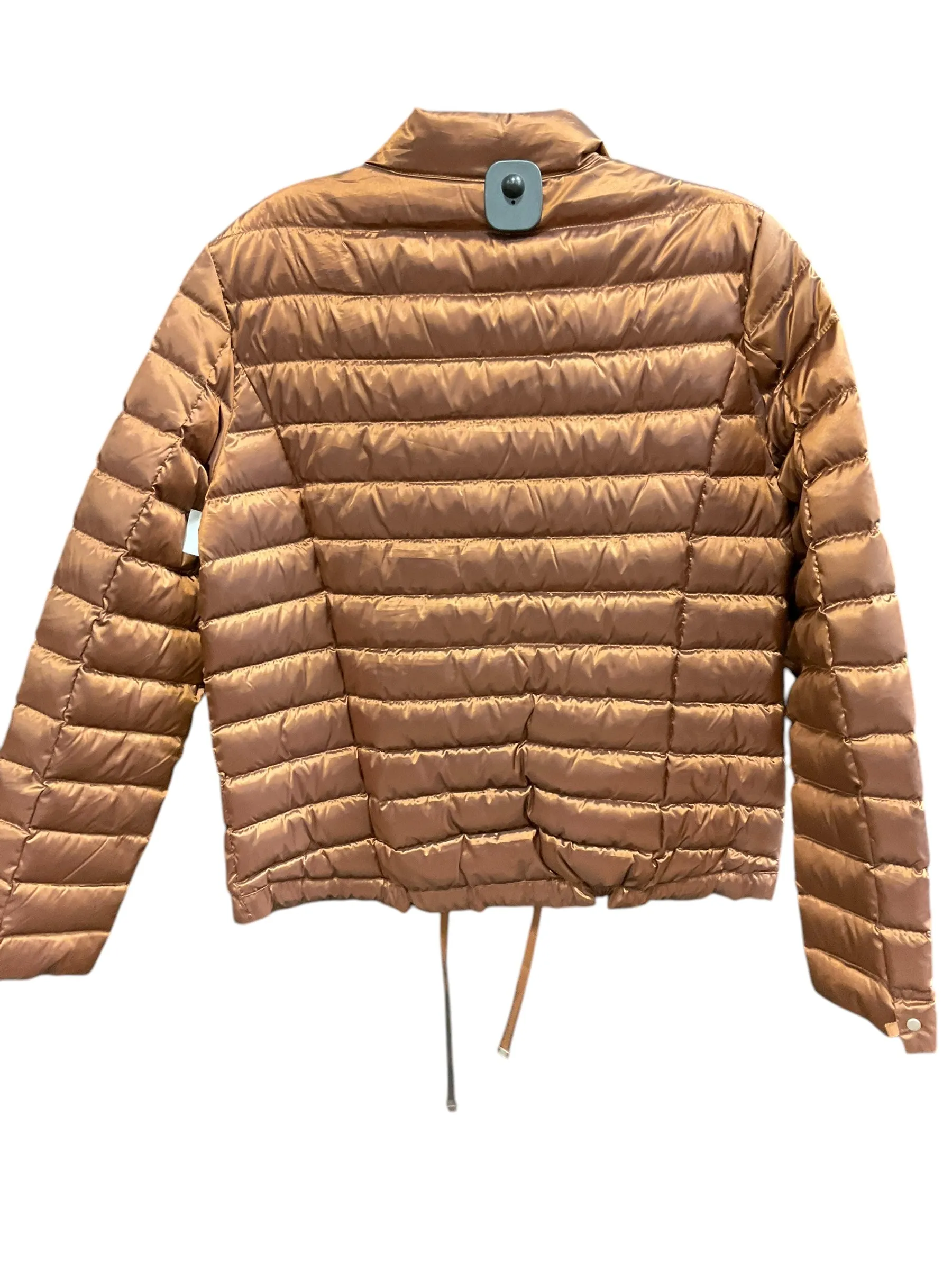 Jacket Puffer & Quilted By Antonio Melani In Copper, Size: M