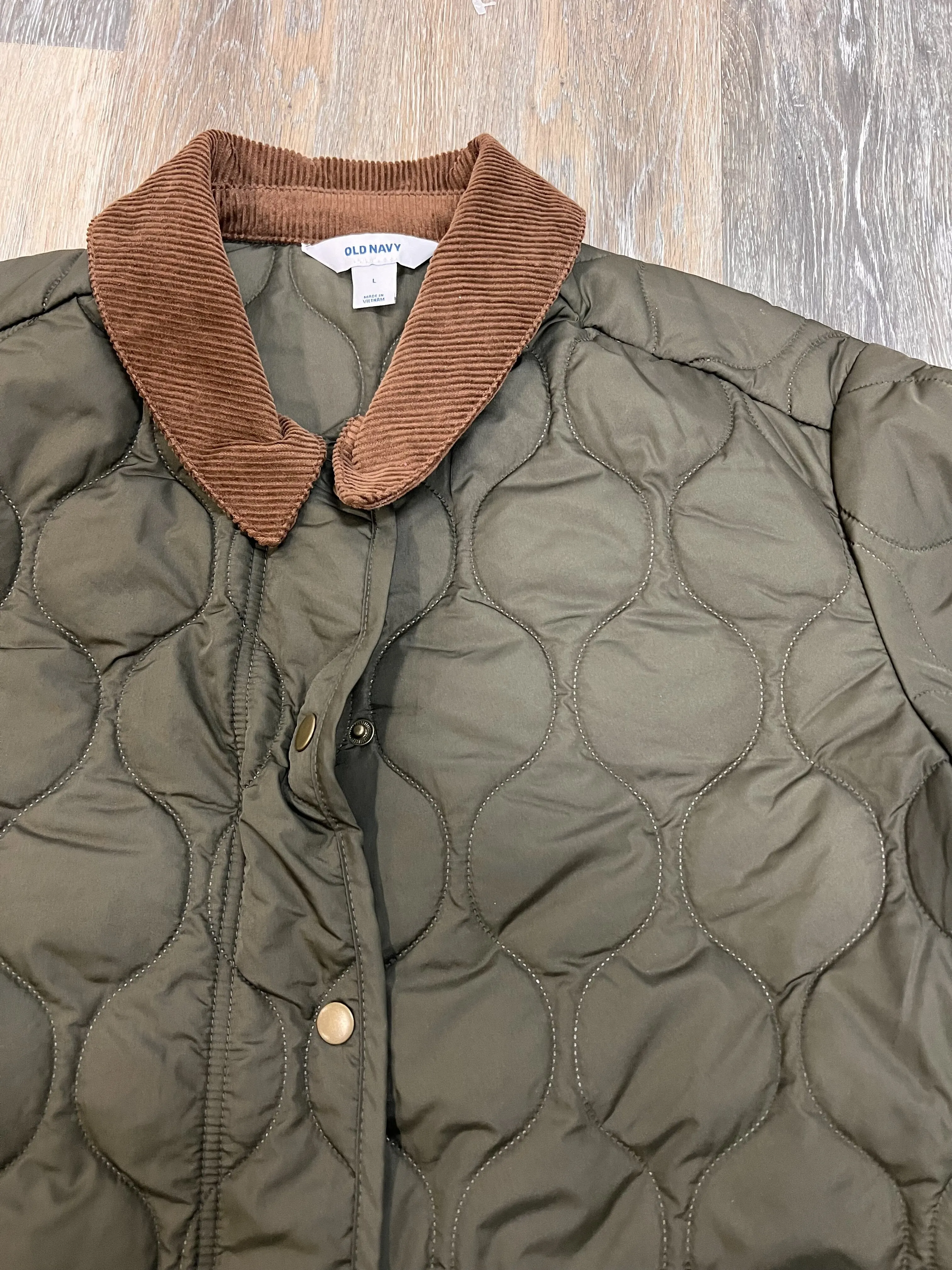 Jacket Puffer & Quilted By Old Navy  Size: L