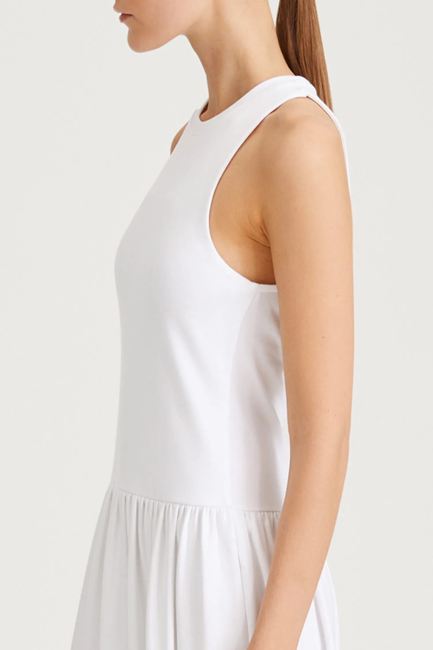 JANNI DRESS - WHITE