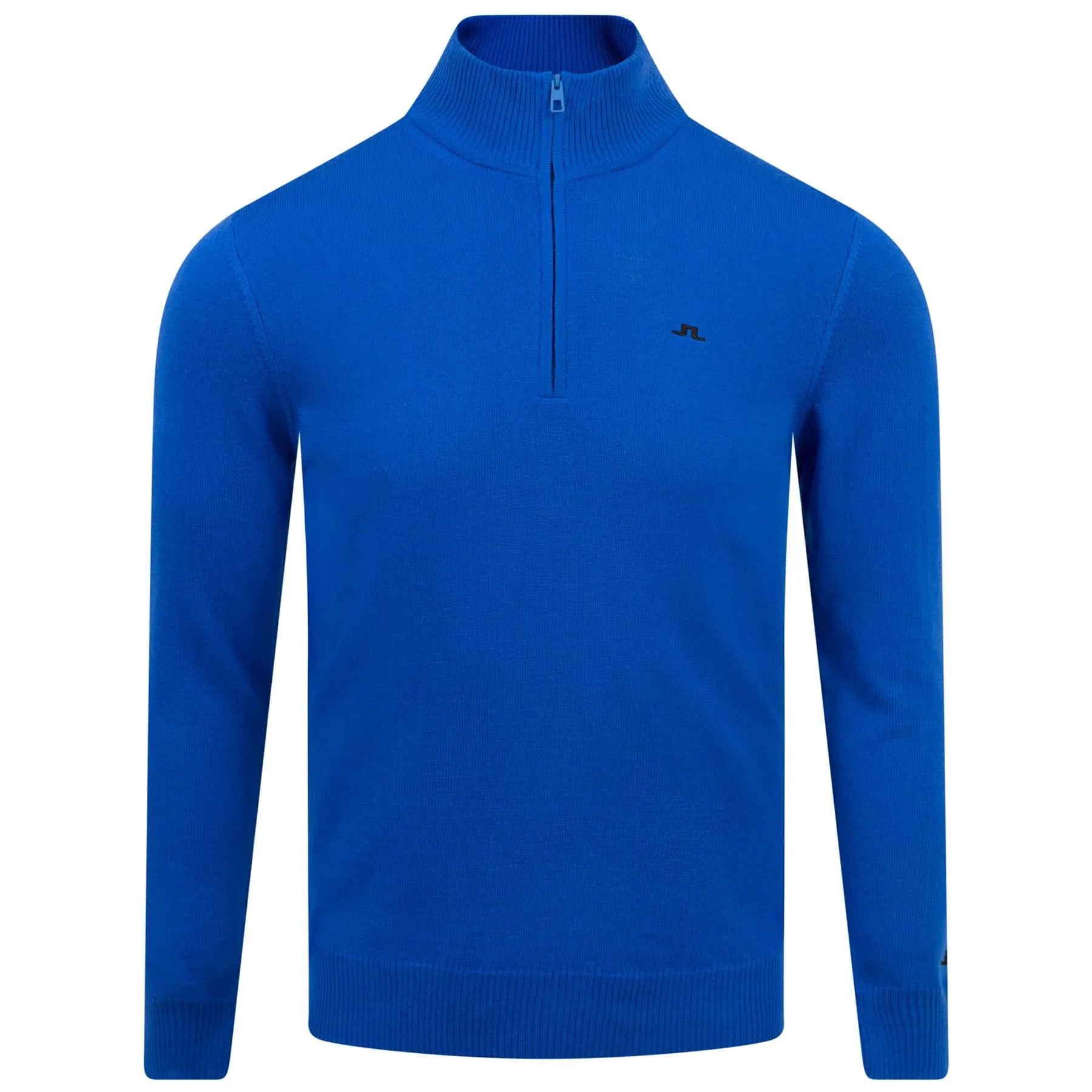 Kian Quarter Zip Tour Merino Sweater Nautical Blue - SS24