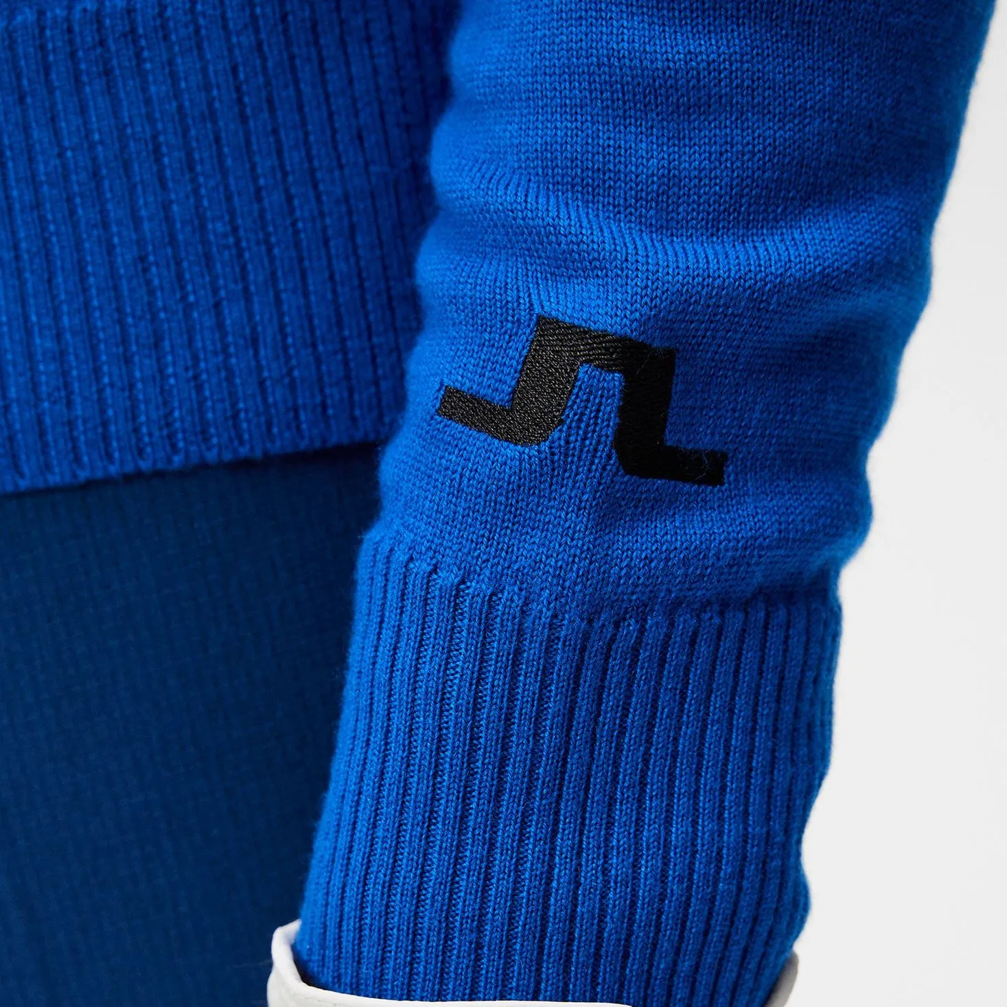 Kian Quarter Zip Tour Merino Sweater Nautical Blue - SS24