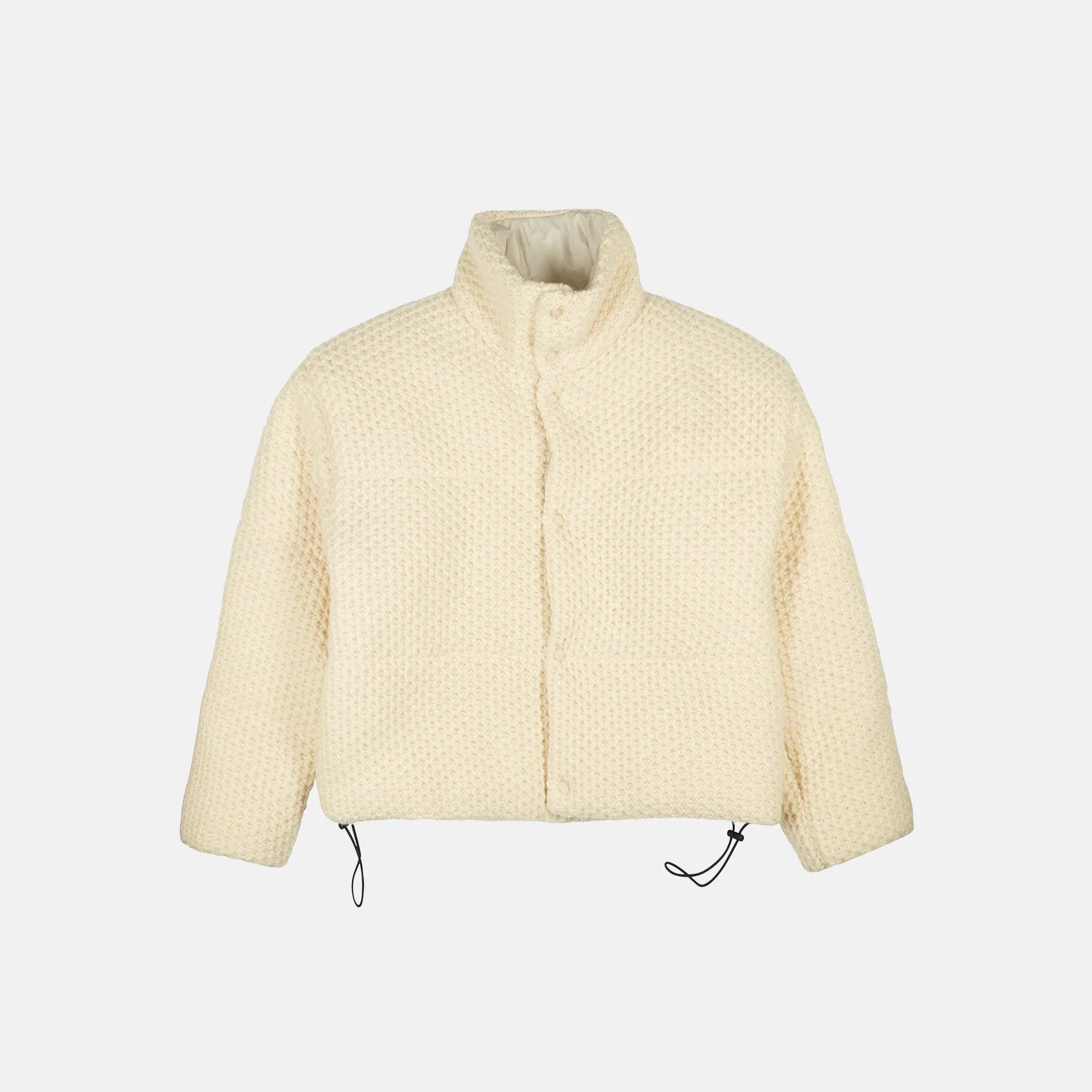 Knit Puffer Jacket