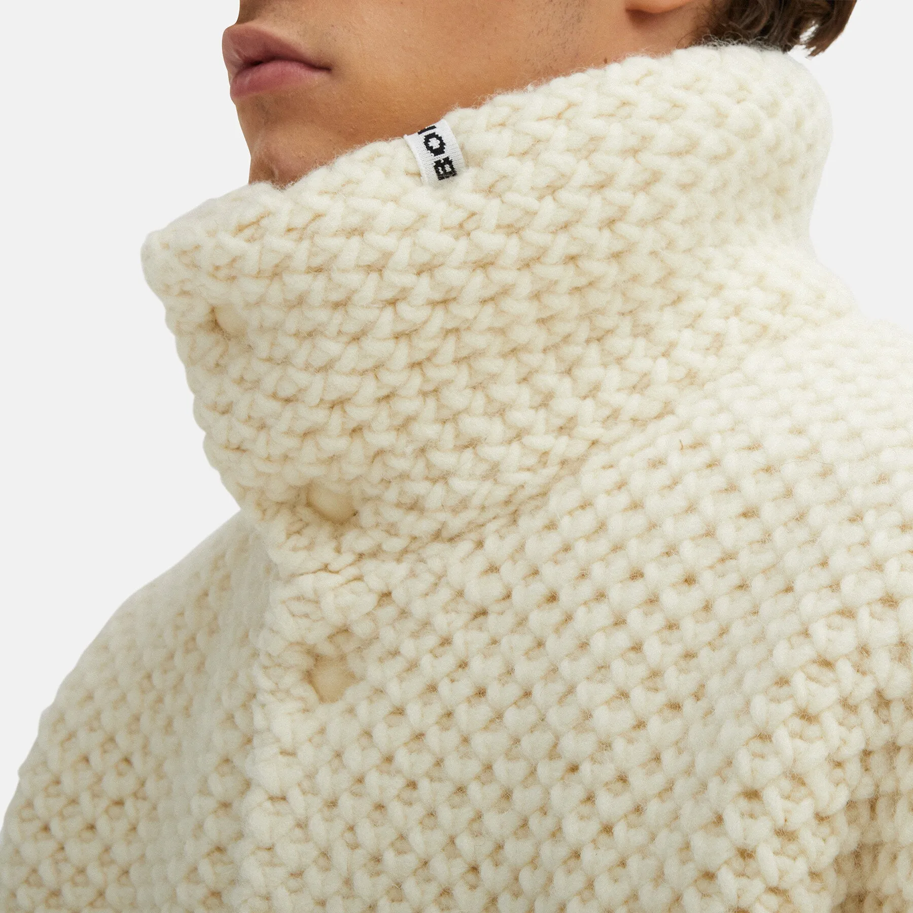 Knit Puffer Jacket