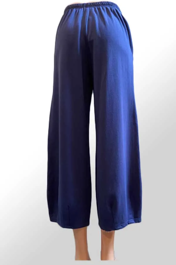 Light Fleece Pants with Darts