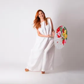 Linen Wide Jumpsuit Viral