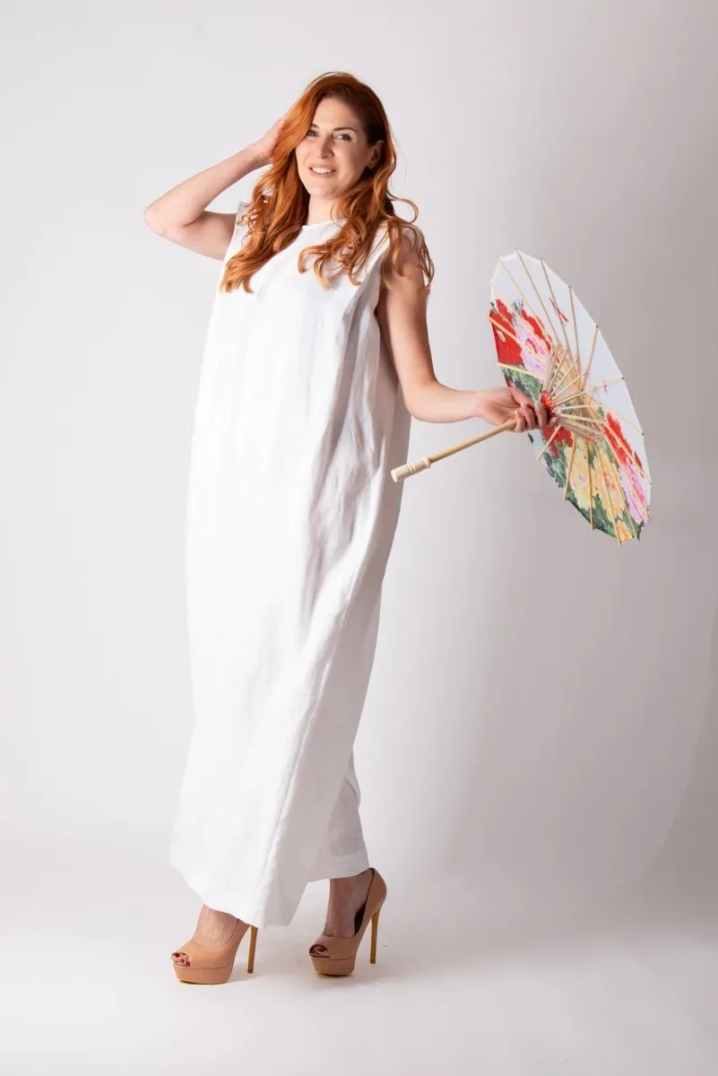 Linen Wide Jumpsuit Viral