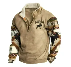 Lionel – Men's Casual Half-Zip Harajuku Hoodies