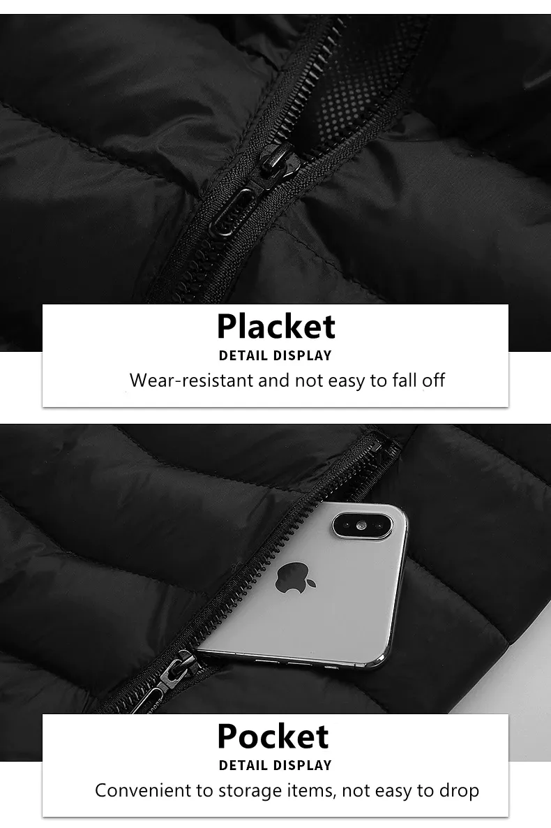Men's Electric Heating Puffer Jacket