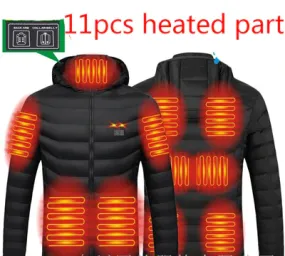 Men's Electric Heating Puffer Jacket