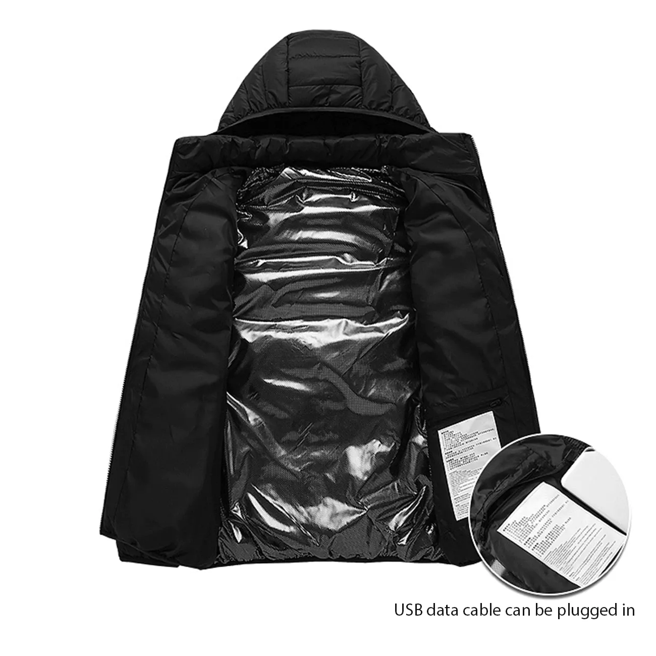 Men's Electric Heating Puffer Jacket