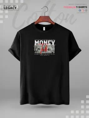 Money Talk Print Great Quality Mens Tshirt In Lowest Price In Dhaka