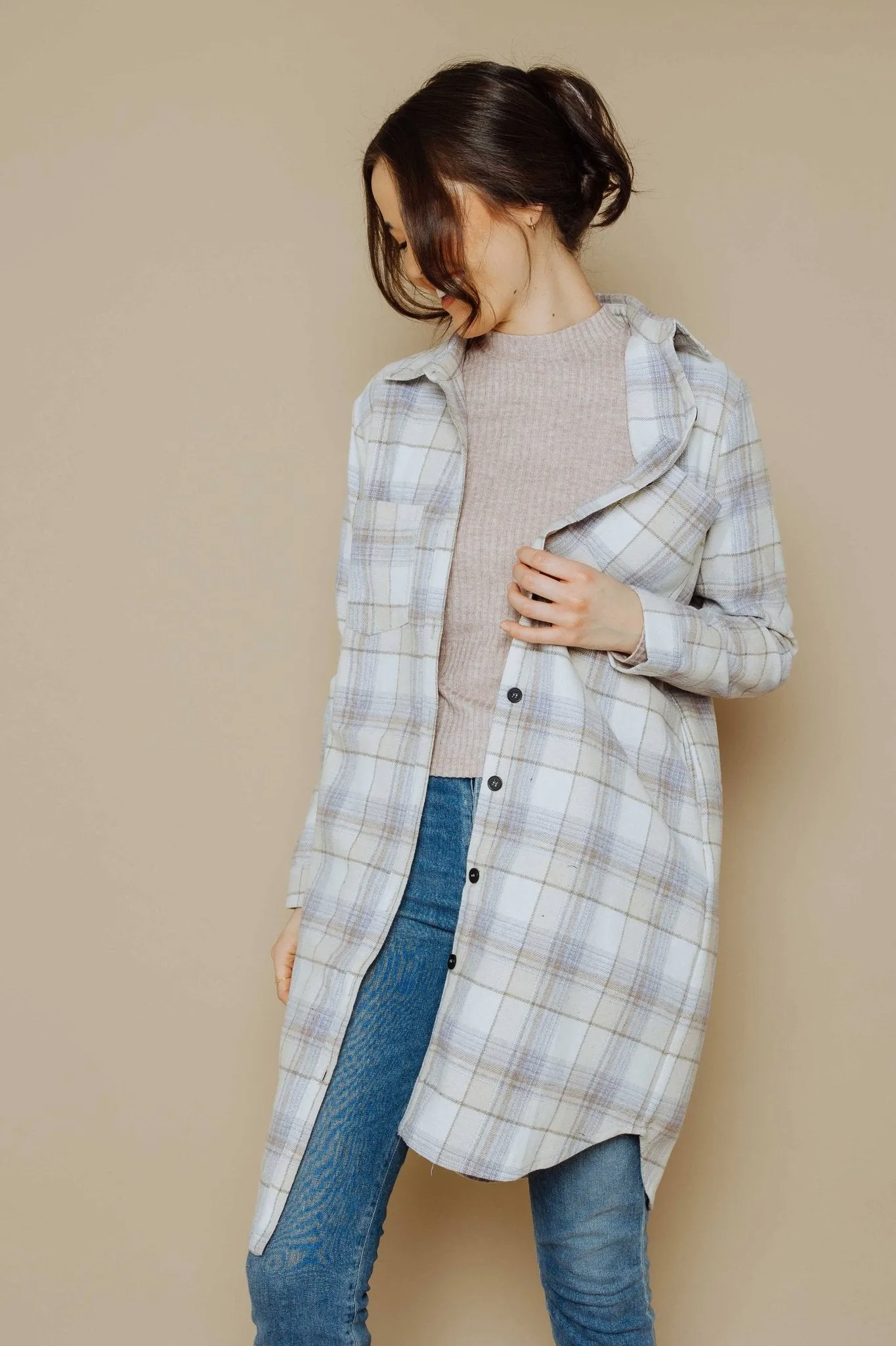 ORB - Mercer-Plaid Shacket