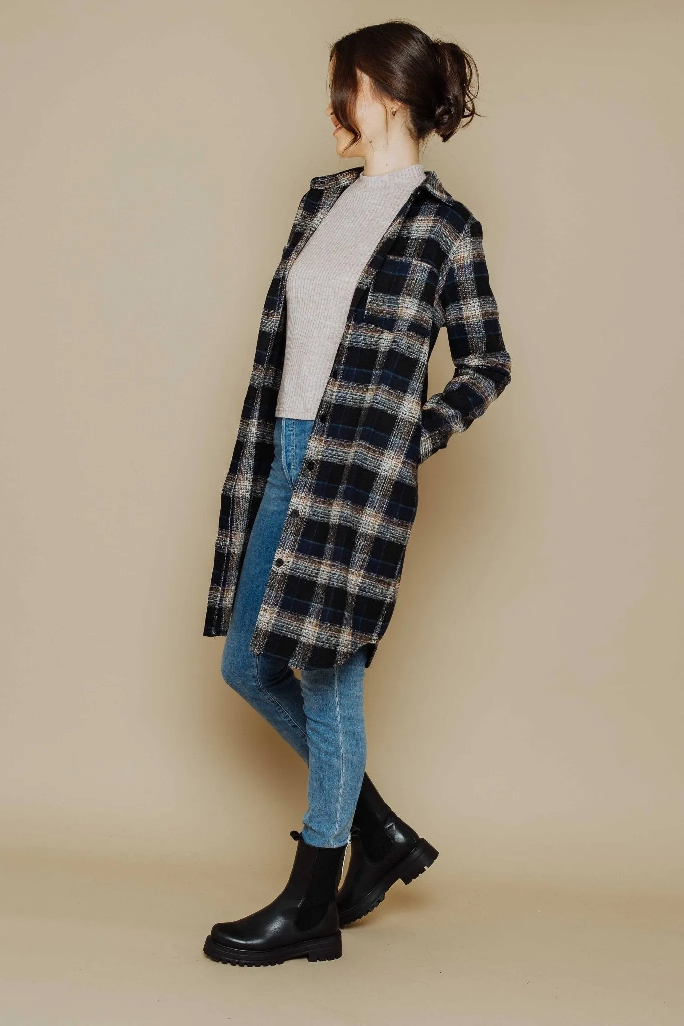 ORB - Mercer-Plaid Shacket