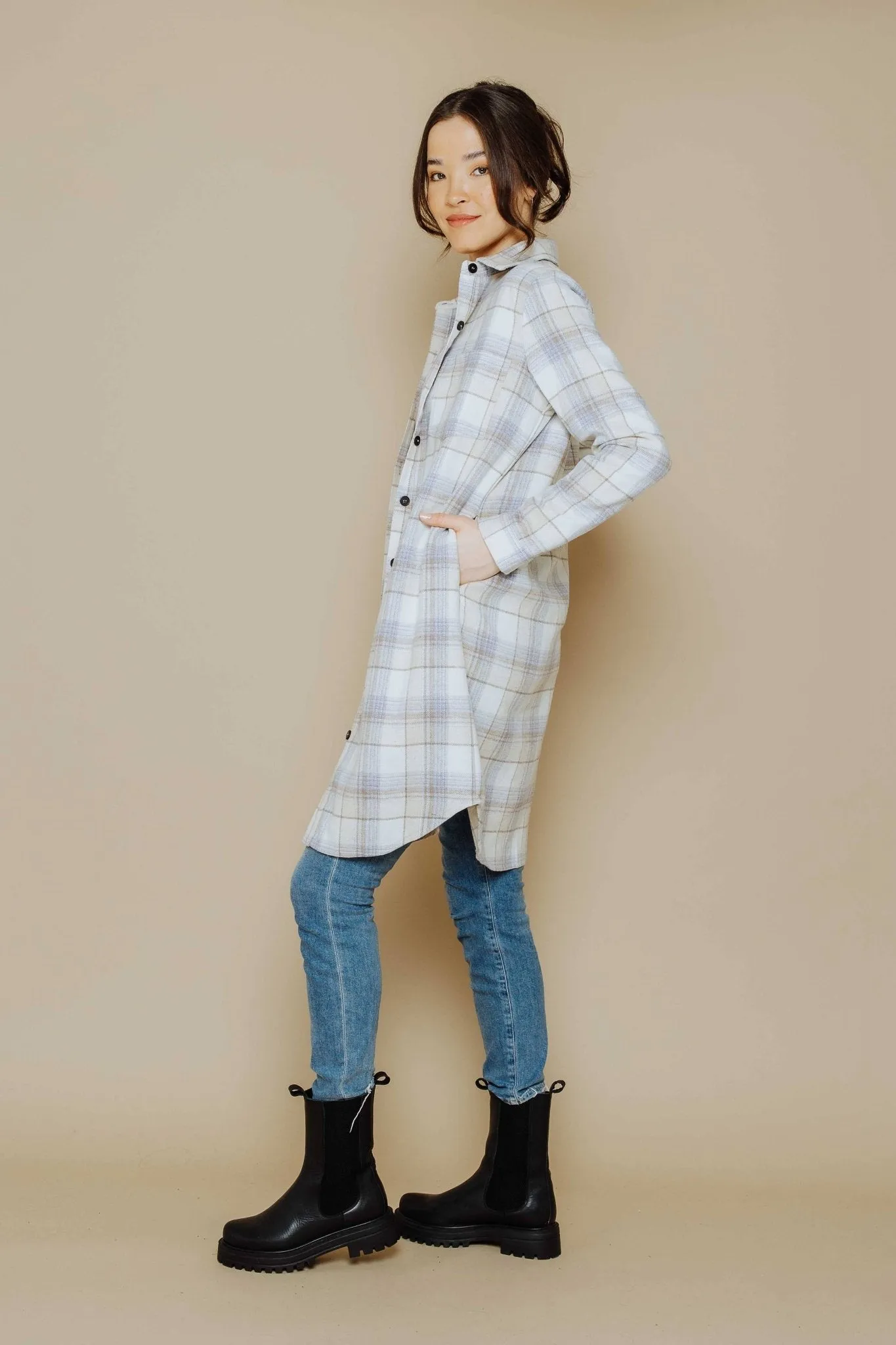 ORB - Mercer-Plaid Shacket