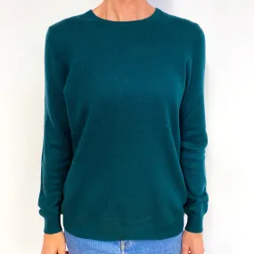 Racing Green Cashmere Crew Neck Jumper Medium