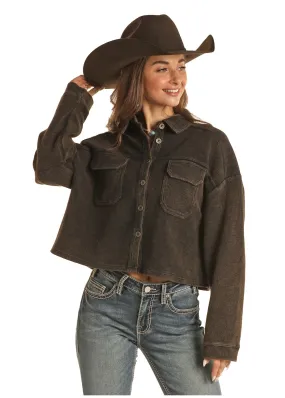 Rock n Roll Relaxed  Cordoury Shacket
